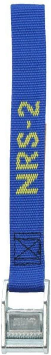 NRS Heavy-Duty Tie-Down Strap, Blue, 1-Foot Single