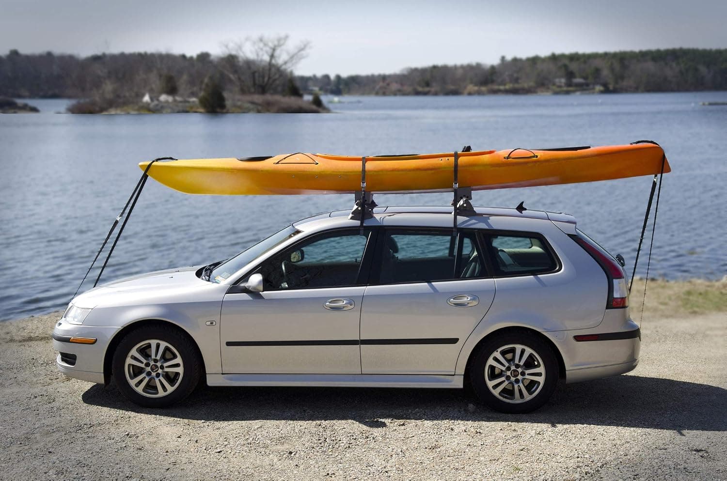 Seattle Sports Sherpak Universal Kayak Foam Block Carrier with Non-Skid Bottom, Pair 22 inch