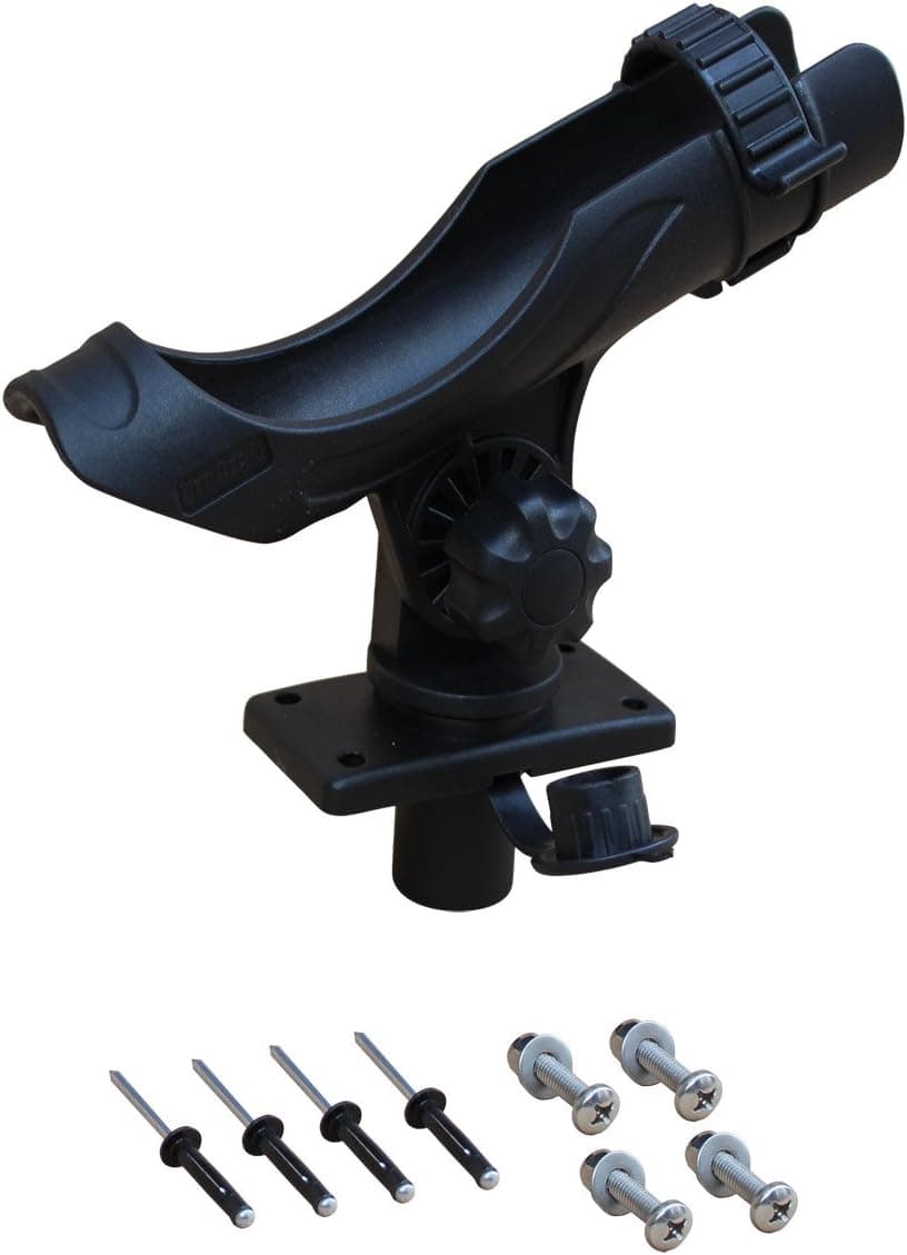 Brocraft Flush Deck Rod Holder / Kayak Flush Deck Mount Rod Holder