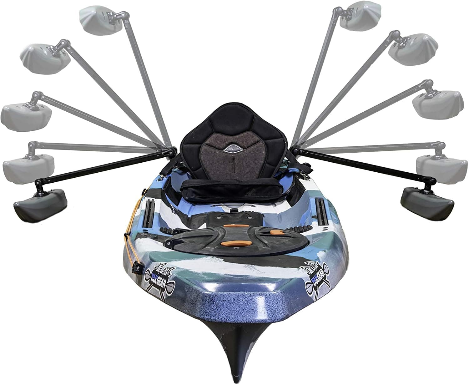 YakGear 01-0096 Standncast Outriggers (Gen II)