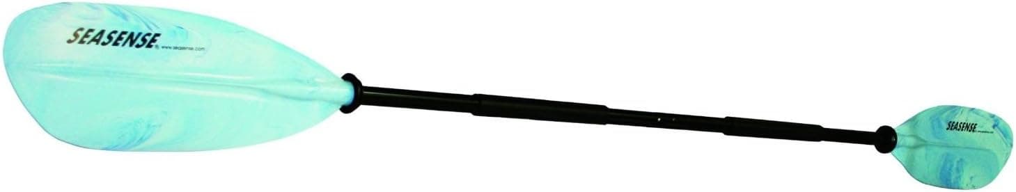 SeaSense Xtreme 1 Kayak Paddle, 2-Piece Aluminum with Molded Plastic Blades