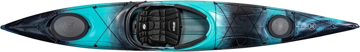 Perception Carolina 14 - Sit Inside Touring Kayak with Large Front and Rear Storage - 14 ft - Dapper