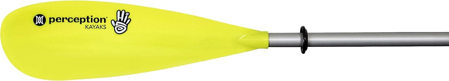 Perception Kayaks Hi Five Kids Kayak Paddle - 2-Piece Aluminum Shaft - Fiberglass/Poly Blade - 190cm