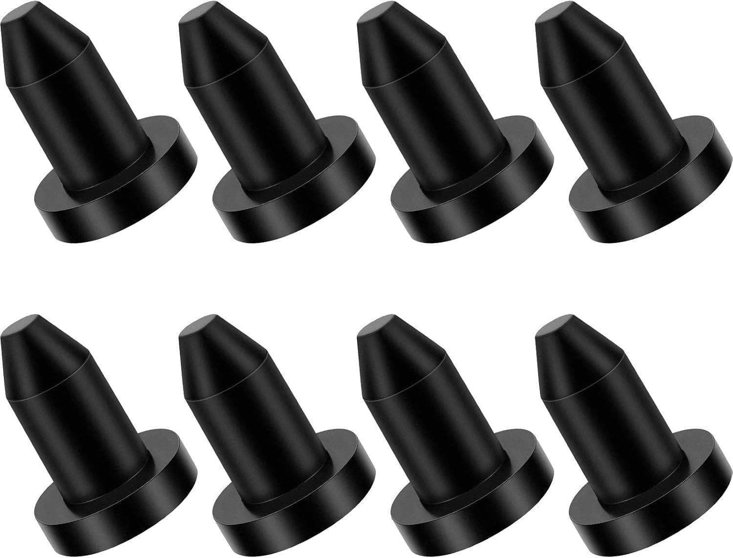 Skylety 8 Pieces Kayak Drain Plug Silicone Scupper Plugs Drain Hole Stopper Bung for Most Fishing Boats and Kayaks