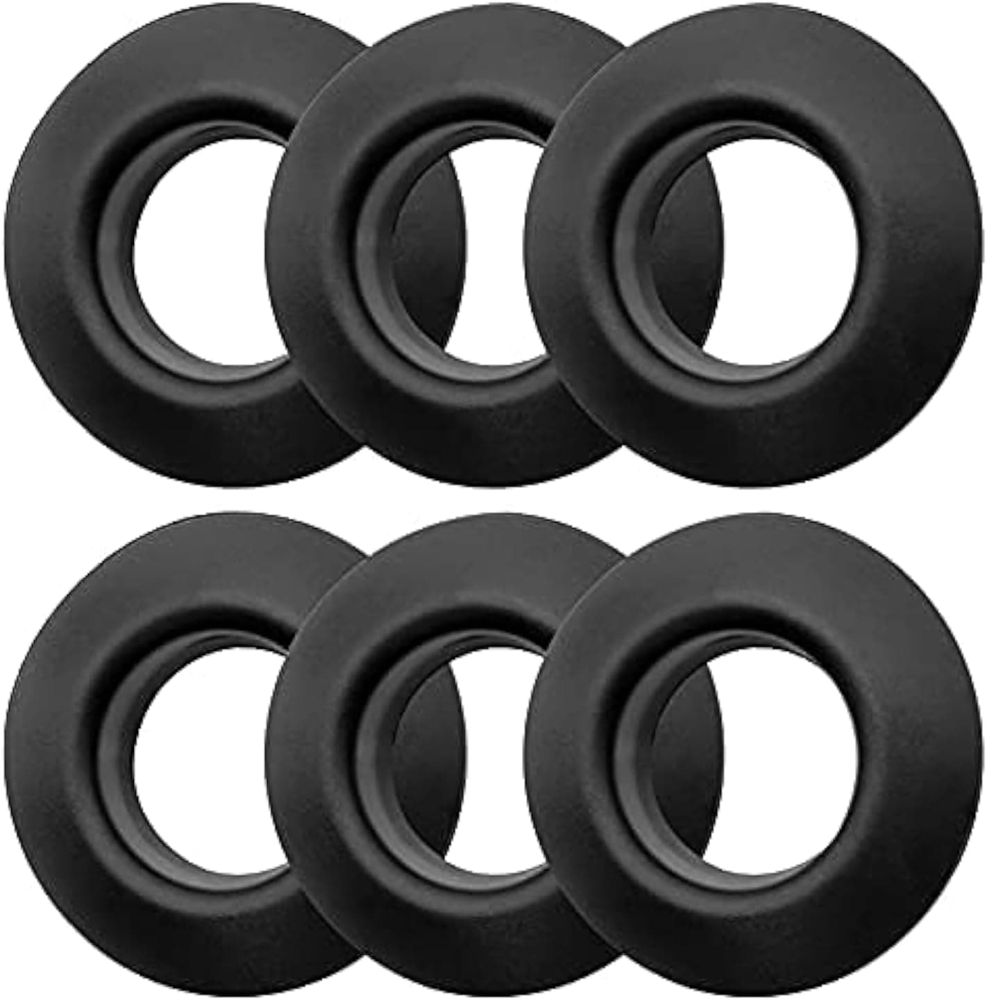 AQEENURA 6 Pack Kayak Paddle Drip Rings for Kayak Canoe Rafting Paddles Shaft Universal Durable Splash Guards Paddle Accessories