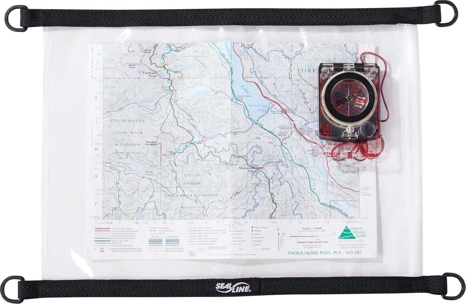 SealLine Waterproof Map Case, Clear, Regular - 12 x 16 inch