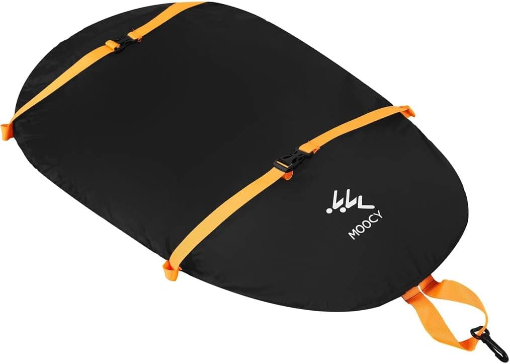 MOOCY Kayak Cockpit Cover for Sit-in Kayaks, Universal Waterproof and UV Protection for Transport and Outdoor Storage