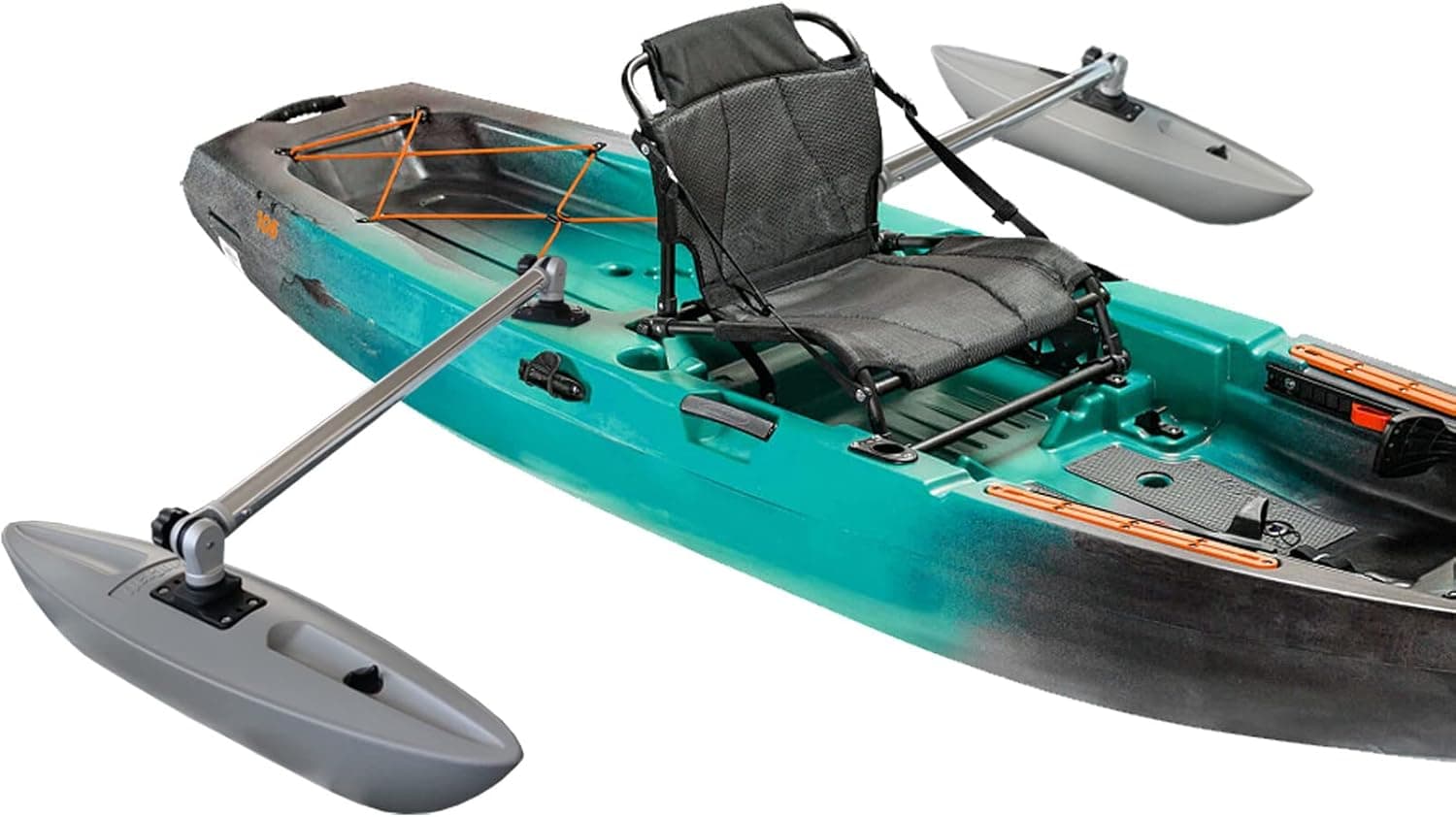 Brocraft Kayak Outrigger / Kayak Stabilizer / Kayak and Canoe Stabilizer System for Kayak Track System (Generation 2)