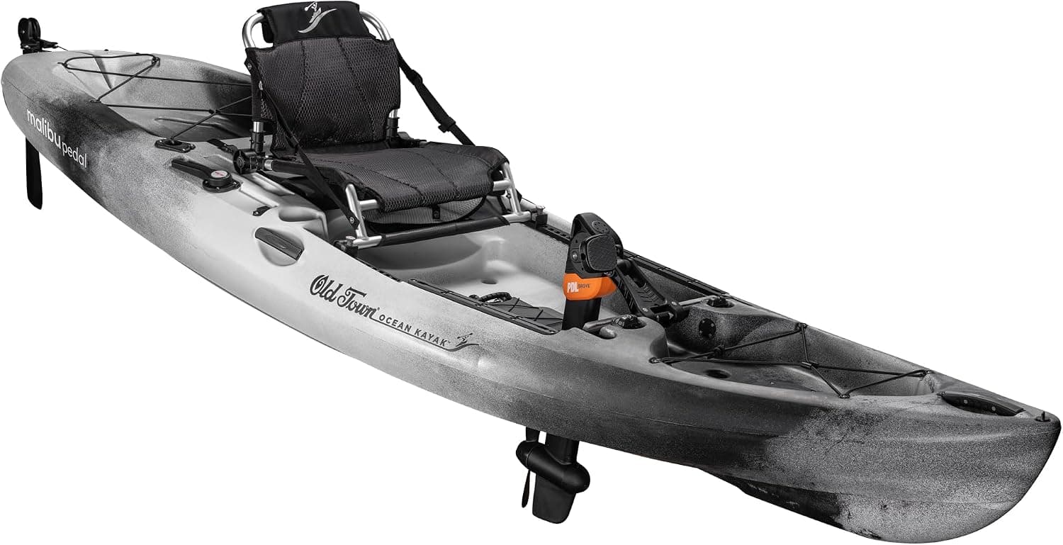 Old Town Ocean Kayak Malibu Pedal Kayak, Cinder