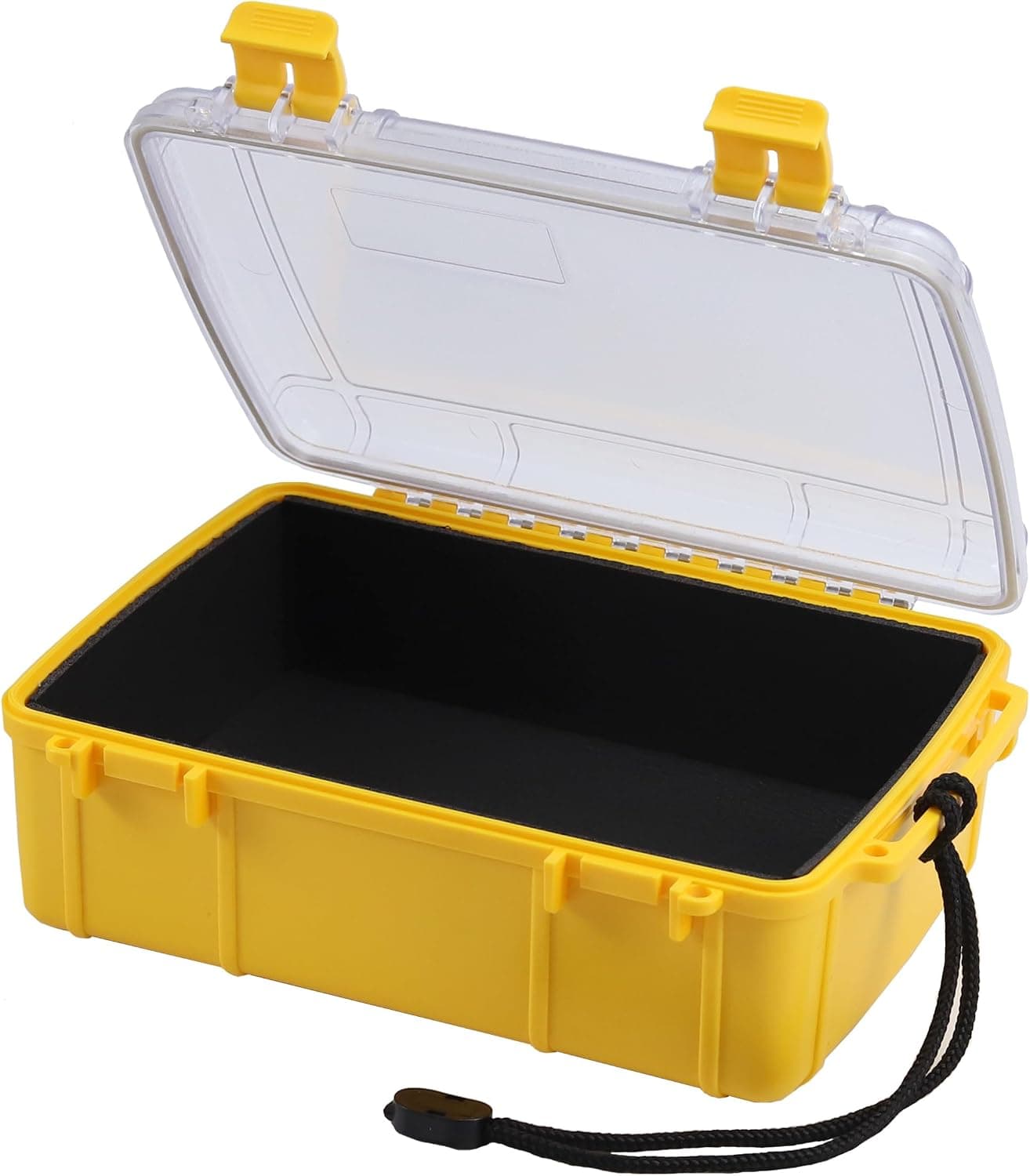 Hlotmeky Floating Waterproof Dry Box with Clear Top, Large Watertight Storage Container for Kayak, Boat