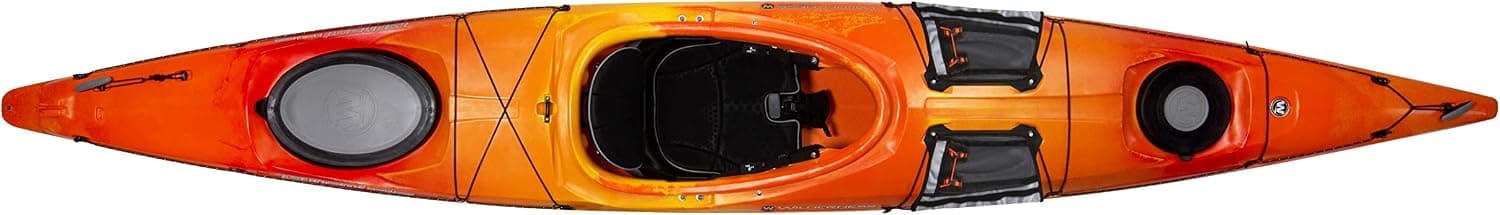 Wilderness Systems Tsunami 145 - Sit Inside Touring Kayak with Rudder - 14 ft 6 in - Breeze Blue