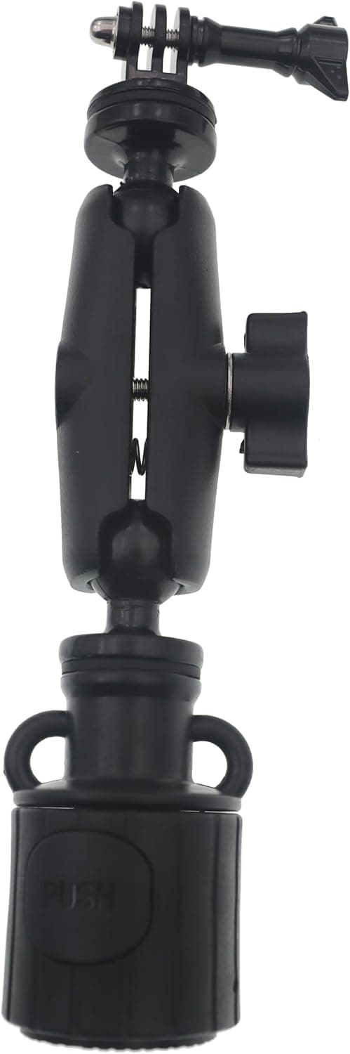 360 Degree Kayak Action Camera Mount Universal Adjustable Rail Track Holder with Ball Head