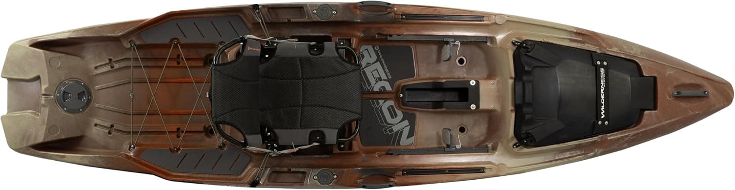 Wilderness Systems Recon 120 - Sit on Top Fishing Kayak with 360 Degree ACES Seat - 12 ft - Desert Sunset