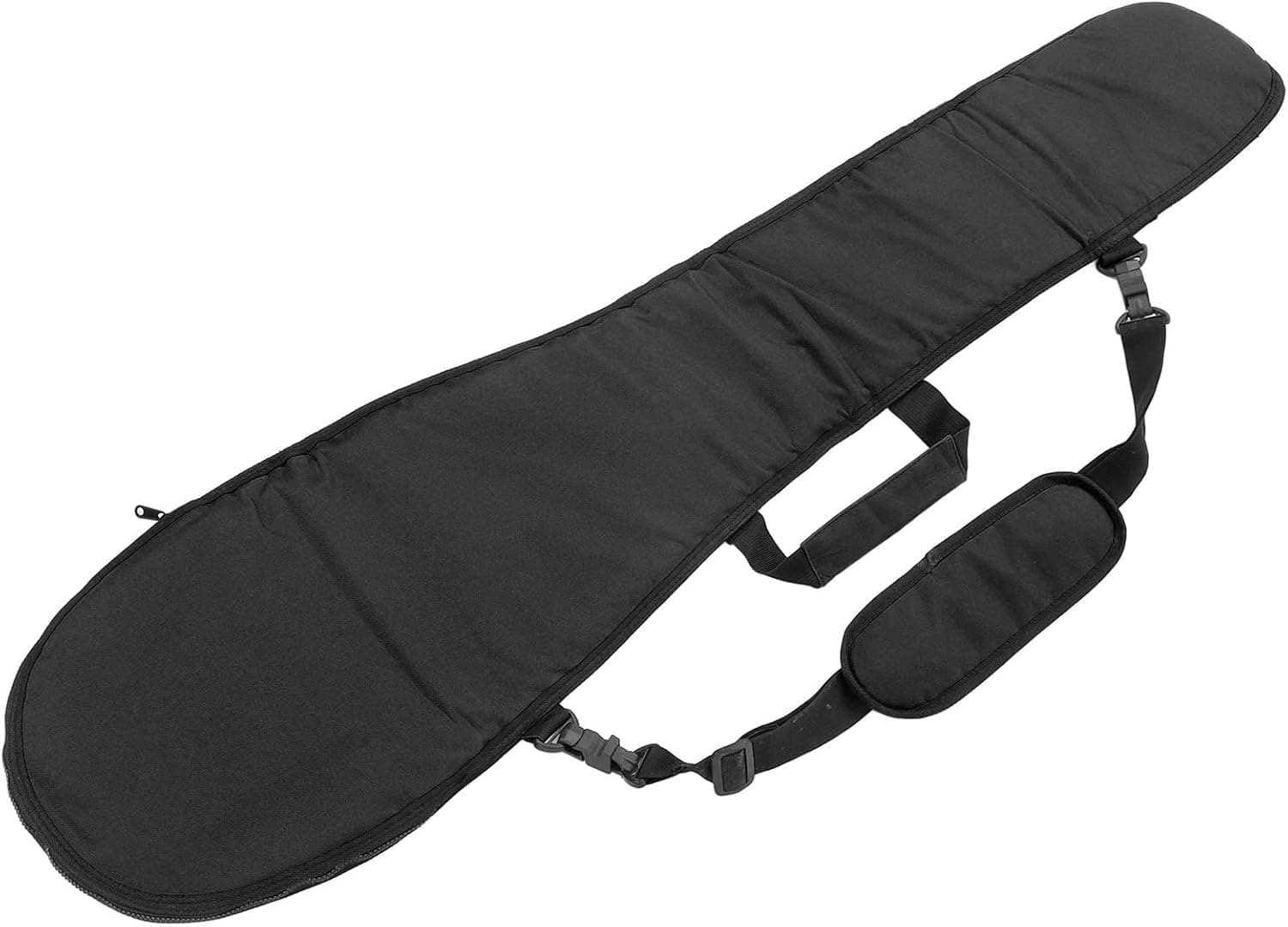 Kayak Paddle Bag, Canoe Kayak Split Paddle Carrying Bag, Adjustable Paddle Storage, Boat Paddle Storage Bag Holder Pouch Cover for Rowing Boating (Black)