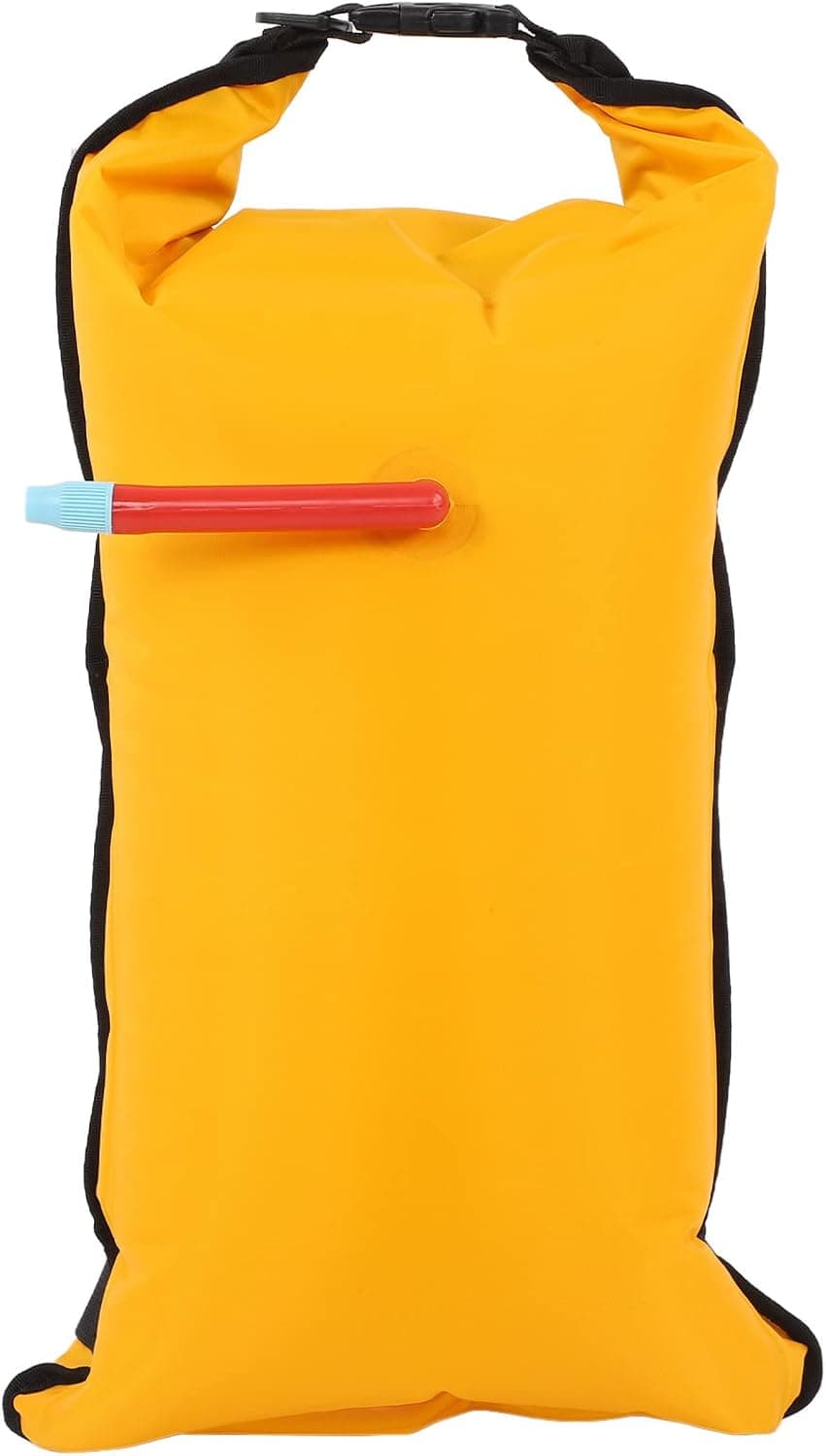 NUMNBE Paddle Float Safety Bag, Inflatable Boat Rescue Gear, Lightweight Portable Canoe Bag for Self Rescue