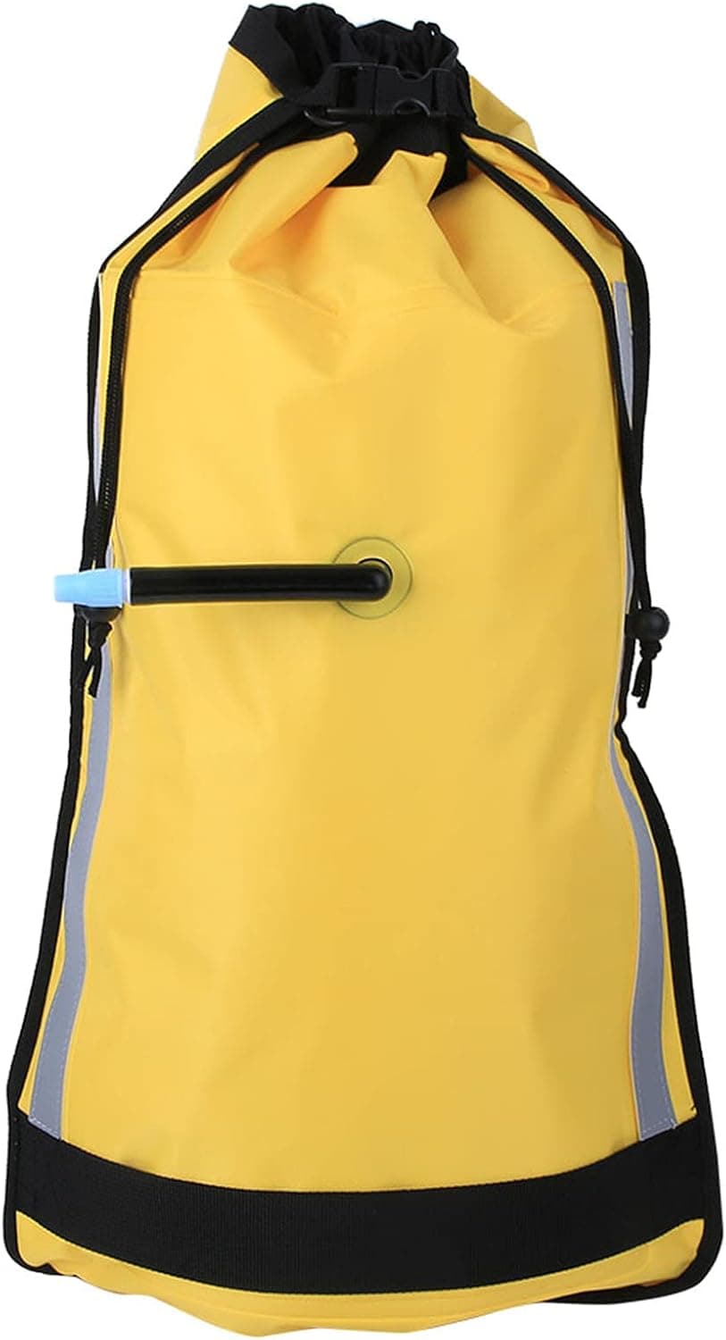 Agatige Kayak Paddle Floating Bag, Nylon Rescue Inflatable Paddle Float Water Floating Bag