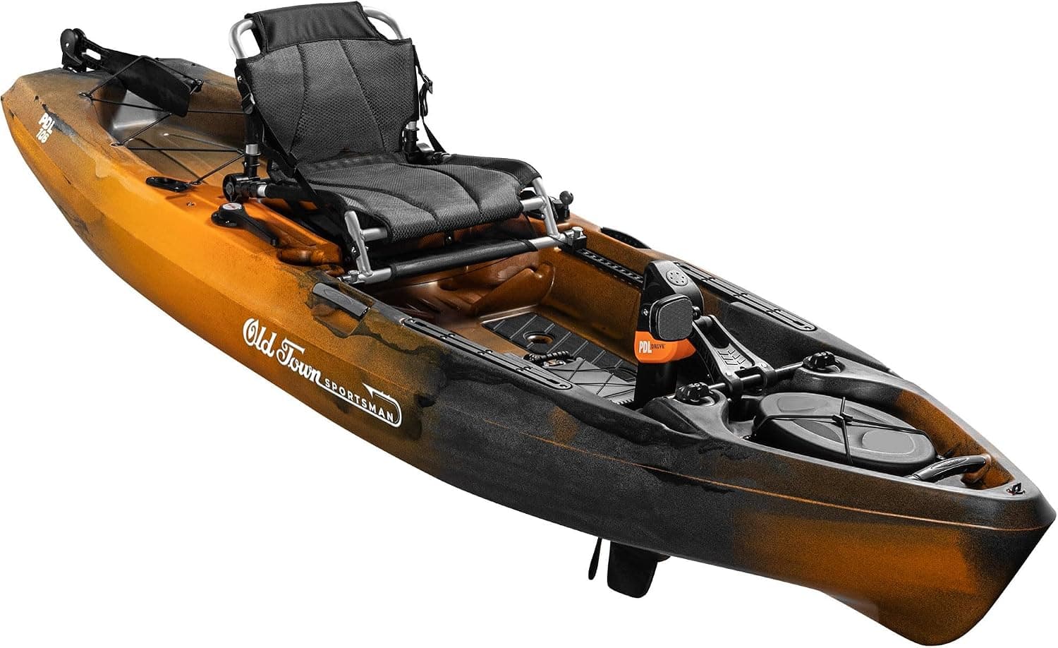 Old Town Sportsman PDL 106 Pedal Fishing Kayak, Ember Camo